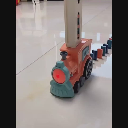 Train Toy Domino Set for Kids BPA Free Plastic with Sound Effects